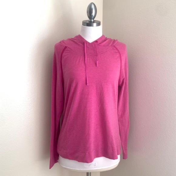 Super Comfy Pink Strip Sweatshirt - Picture 1 of 6